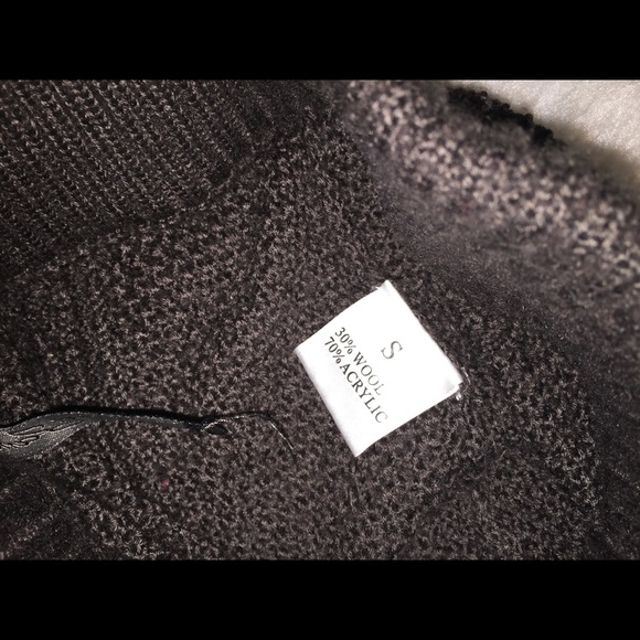 Grey knit shorts - Picture 2 of 3